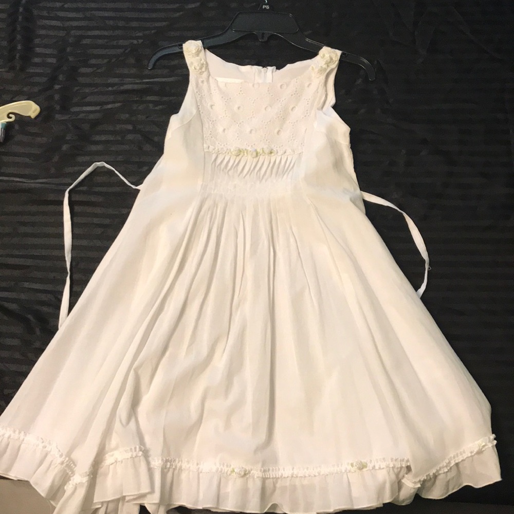 White dress